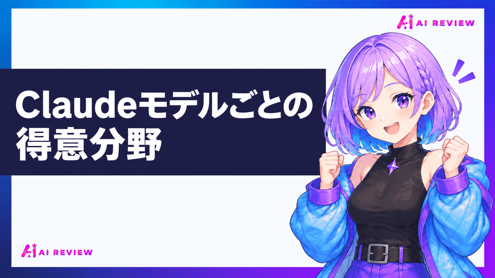 Claudeモデルごとの得意分野